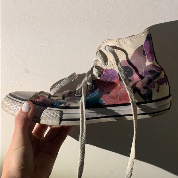 Converse floral girls sneaker - Picture 1 of 4